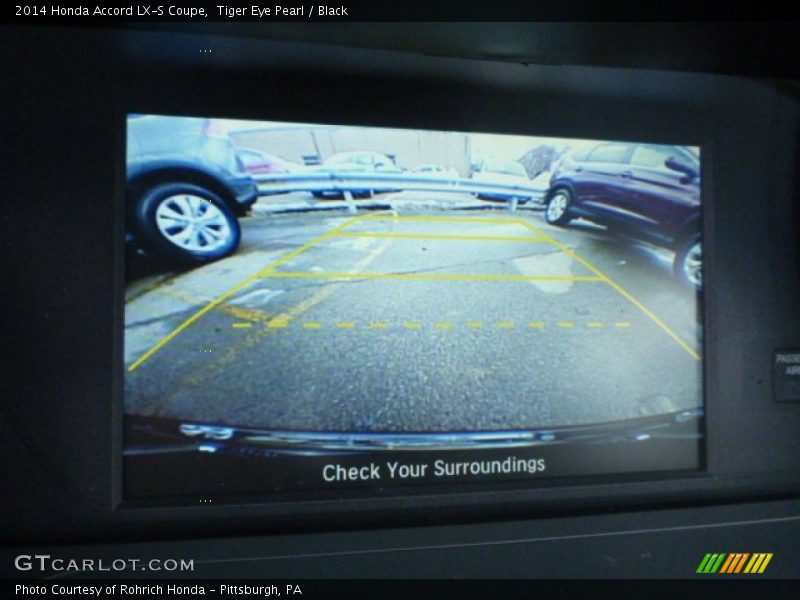 Tiger Eye Pearl / Black 2014 Honda Accord LX-S Coupe