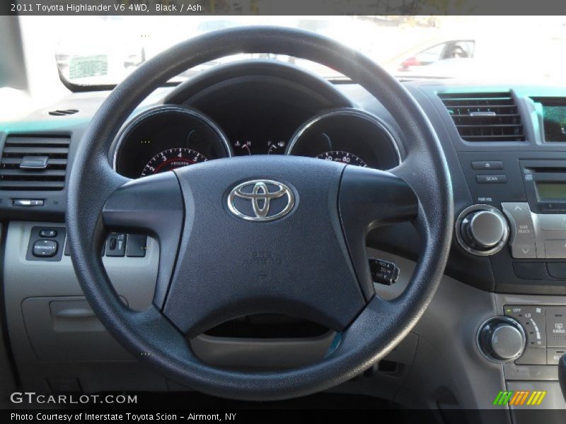 Black / Ash 2011 Toyota Highlander V6 4WD