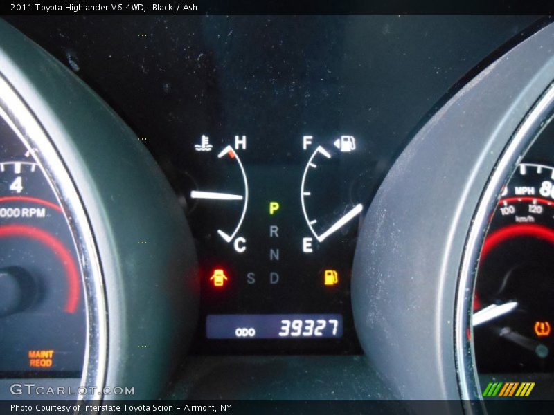 Black / Ash 2011 Toyota Highlander V6 4WD