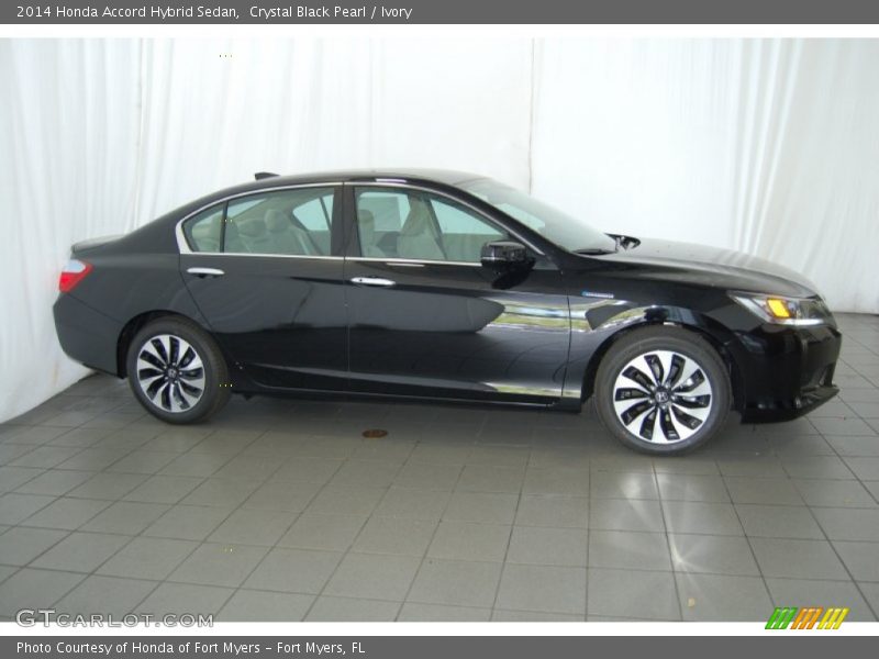 Crystal Black Pearl / Ivory 2014 Honda Accord Hybrid Sedan