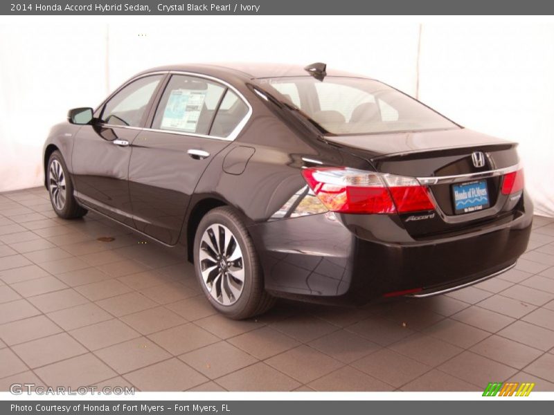 Crystal Black Pearl / Ivory 2014 Honda Accord Hybrid Sedan