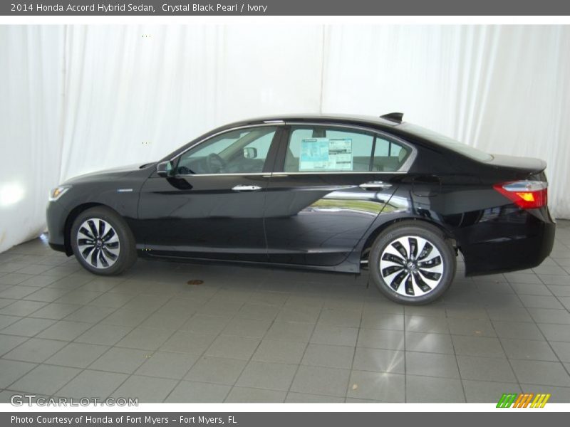 Crystal Black Pearl / Ivory 2014 Honda Accord Hybrid Sedan