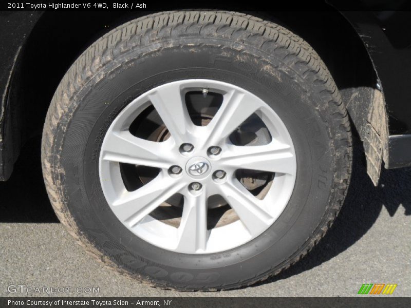 Black / Ash 2011 Toyota Highlander V6 4WD