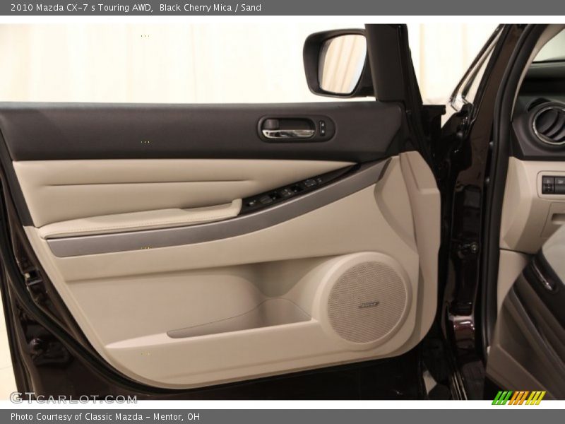 Black Cherry Mica / Sand 2010 Mazda CX-7 s Touring AWD
