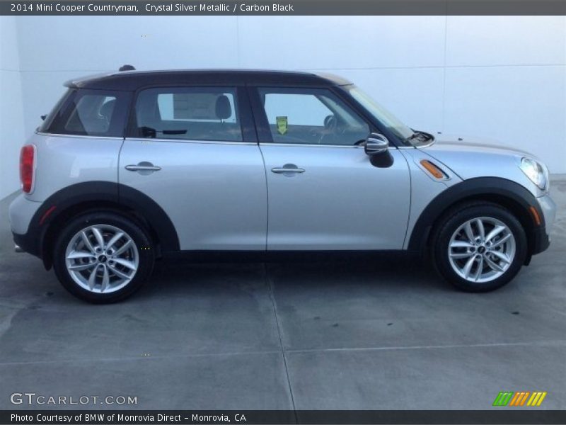 Crystal Silver Metallic / Carbon Black 2014 Mini Cooper Countryman