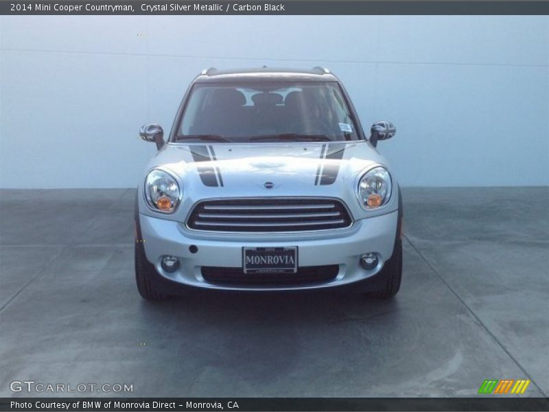 Crystal Silver Metallic / Carbon Black 2014 Mini Cooper Countryman