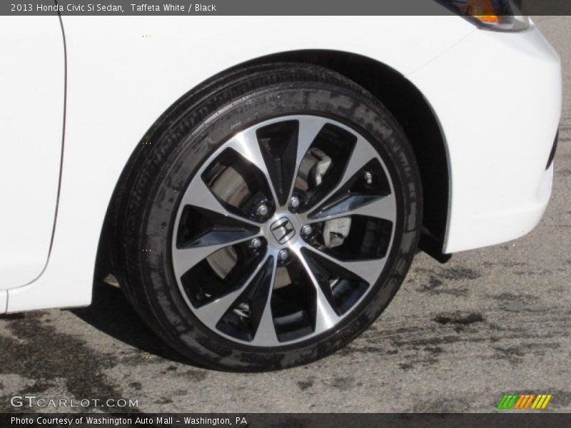 Taffeta White / Black 2013 Honda Civic Si Sedan
