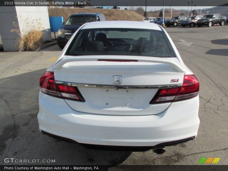 Taffeta White / Black 2013 Honda Civic Si Sedan