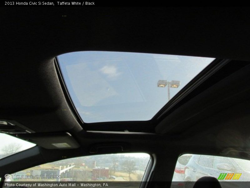 Taffeta White / Black 2013 Honda Civic Si Sedan