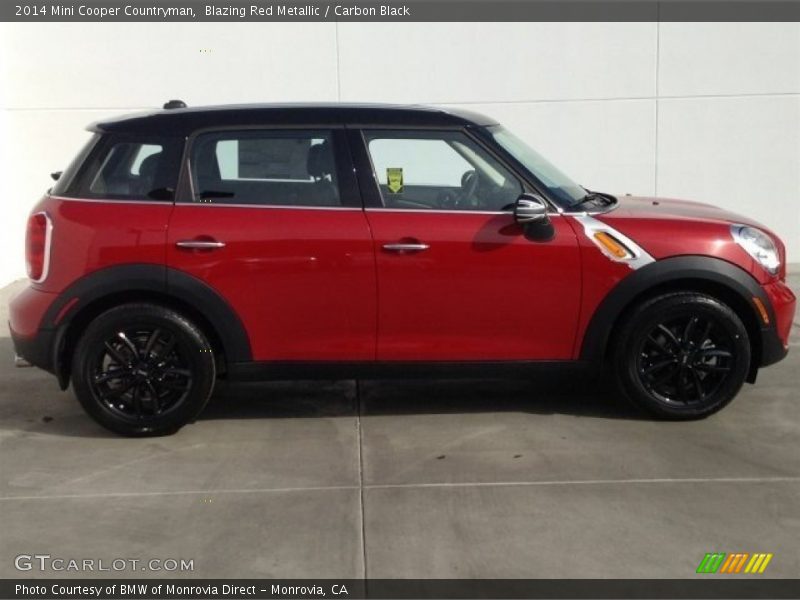 Blazing Red Metallic / Carbon Black 2014 Mini Cooper Countryman