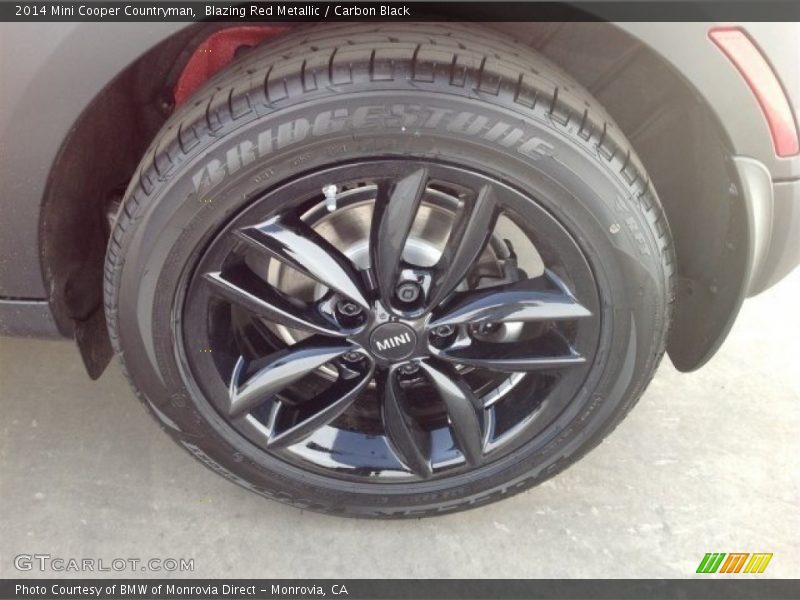 Blazing Red Metallic / Carbon Black 2014 Mini Cooper Countryman