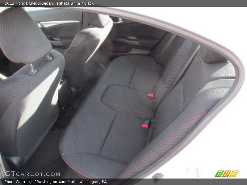 Taffeta White / Black 2013 Honda Civic Si Sedan
