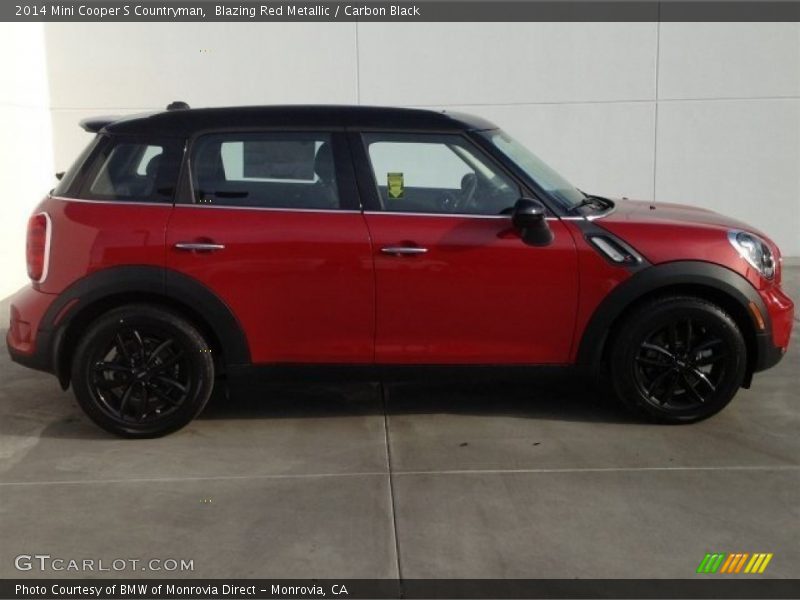  2014 Cooper S Countryman Blazing Red Metallic