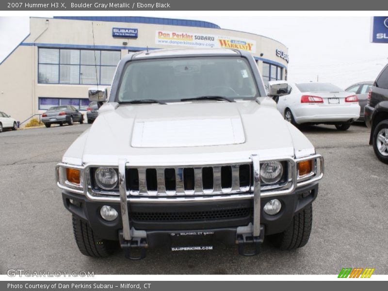 Boulder Gray Metallic / Ebony Black 2007 Hummer H3 X