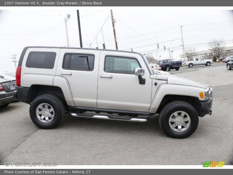 Boulder Gray Metallic / Ebony Black 2007 Hummer H3 X