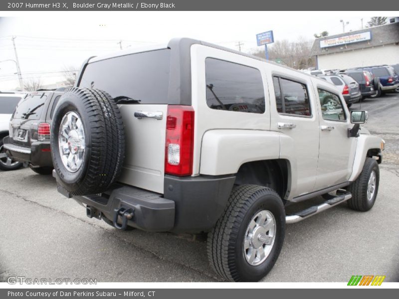 Boulder Gray Metallic / Ebony Black 2007 Hummer H3 X