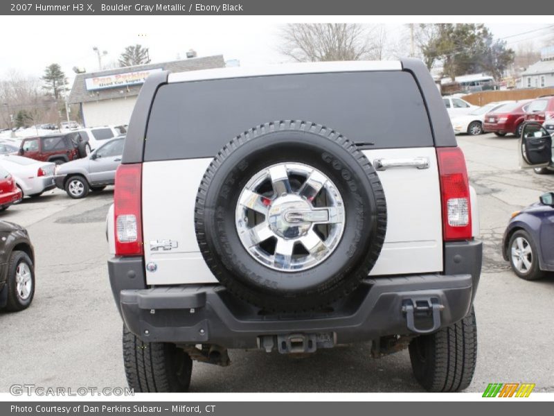 Boulder Gray Metallic / Ebony Black 2007 Hummer H3 X