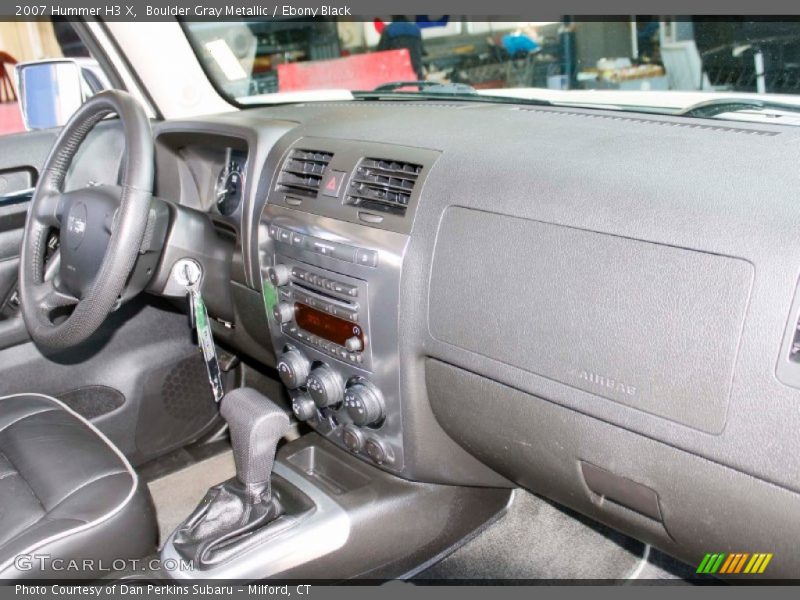 Boulder Gray Metallic / Ebony Black 2007 Hummer H3 X