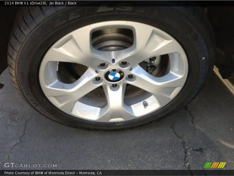 Jet Black / Black 2014 BMW X1 sDrive28i