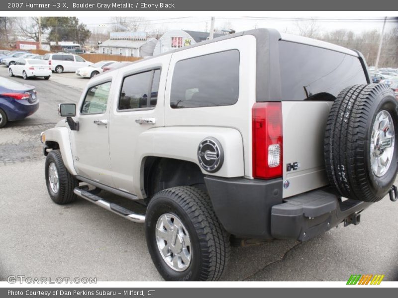 Boulder Gray Metallic / Ebony Black 2007 Hummer H3 X