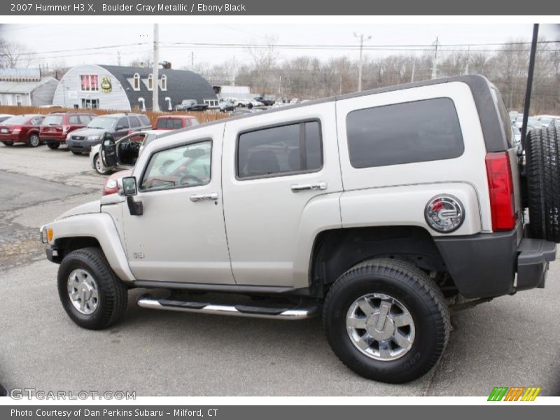 Boulder Gray Metallic / Ebony Black 2007 Hummer H3 X