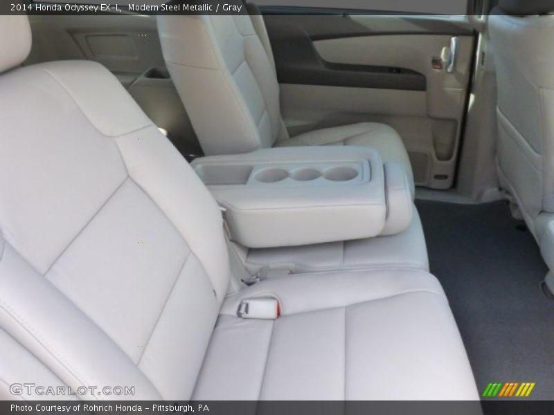 Modern Steel Metallic / Gray 2014 Honda Odyssey EX-L