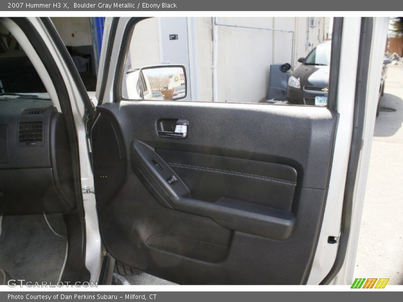 Boulder Gray Metallic / Ebony Black 2007 Hummer H3 X