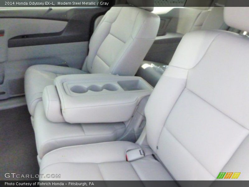 Modern Steel Metallic / Gray 2014 Honda Odyssey EX-L