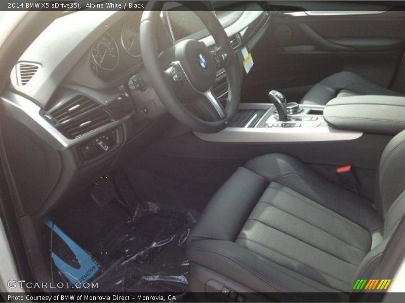 Alpine White / Black 2014 BMW X5 sDrive35i