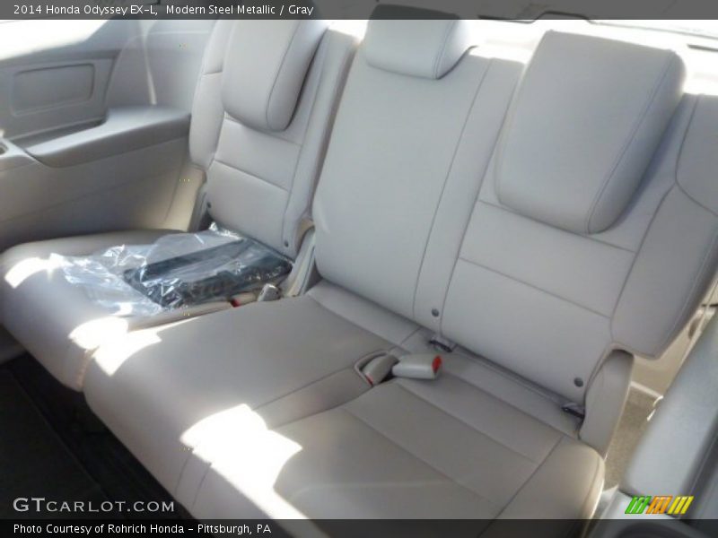 Modern Steel Metallic / Gray 2014 Honda Odyssey EX-L