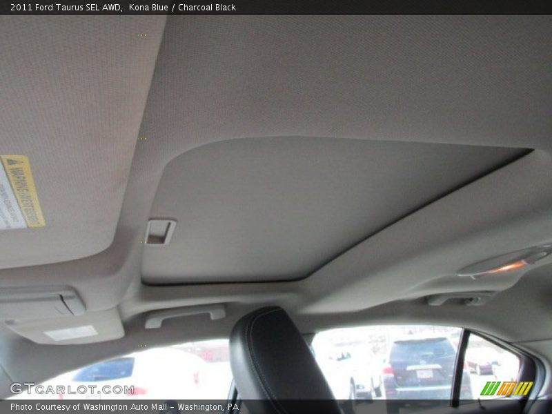 Kona Blue / Charcoal Black 2011 Ford Taurus SEL AWD