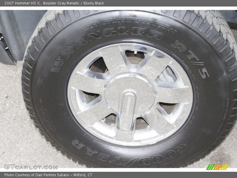 Boulder Gray Metallic / Ebony Black 2007 Hummer H3 X