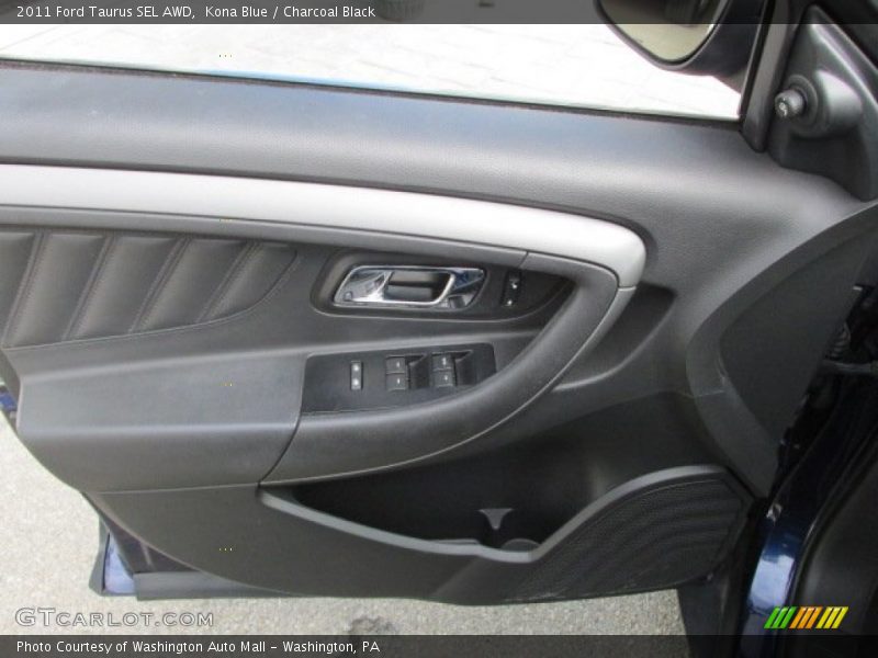 Kona Blue / Charcoal Black 2011 Ford Taurus SEL AWD