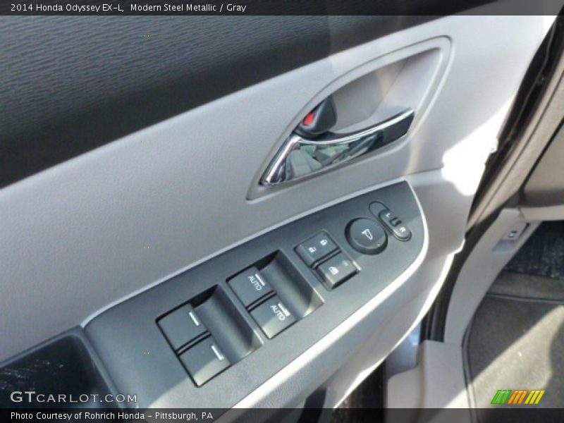 Modern Steel Metallic / Gray 2014 Honda Odyssey EX-L