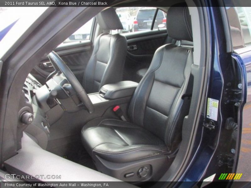 Kona Blue / Charcoal Black 2011 Ford Taurus SEL AWD