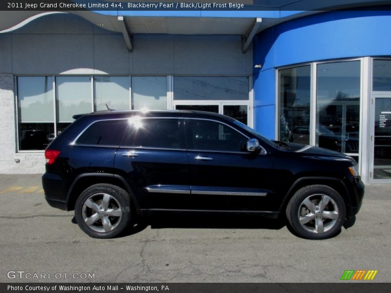 Blackberry Pearl / Black/Light Frost Beige 2011 Jeep Grand Cherokee Limited 4x4