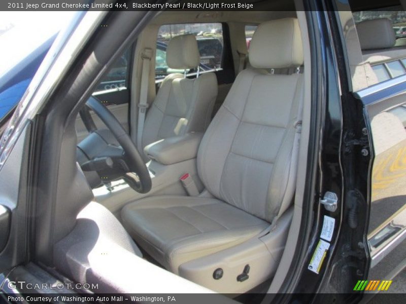Blackberry Pearl / Black/Light Frost Beige 2011 Jeep Grand Cherokee Limited 4x4