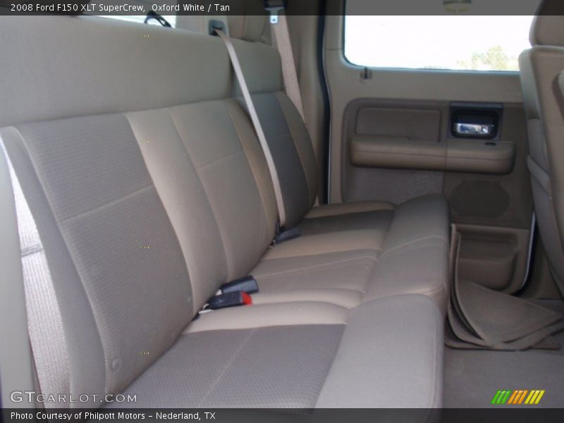 Oxford White / Tan 2008 Ford F150 XLT SuperCrew