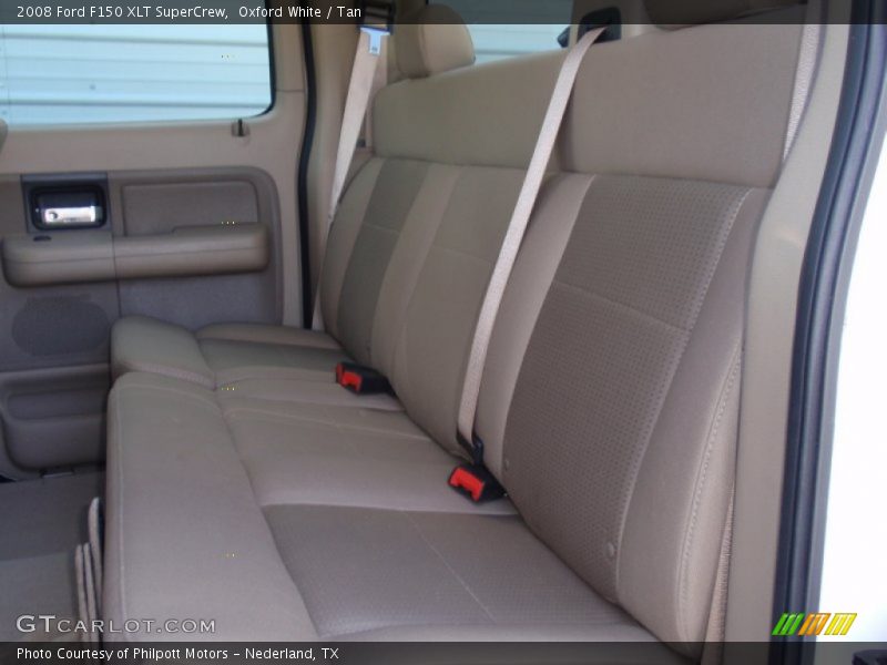 Oxford White / Tan 2008 Ford F150 XLT SuperCrew