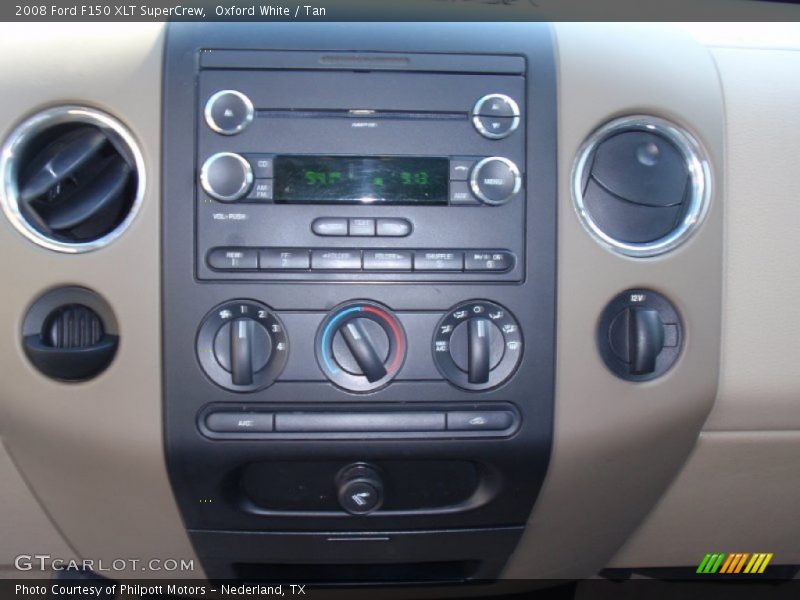 Oxford White / Tan 2008 Ford F150 XLT SuperCrew