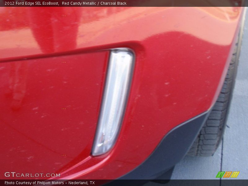 Red Candy Metallic / Charcoal Black 2012 Ford Edge SEL EcoBoost