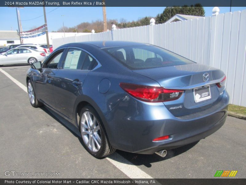 Blue Reflex Mica / Black 2014 Mazda MAZDA6 Touring