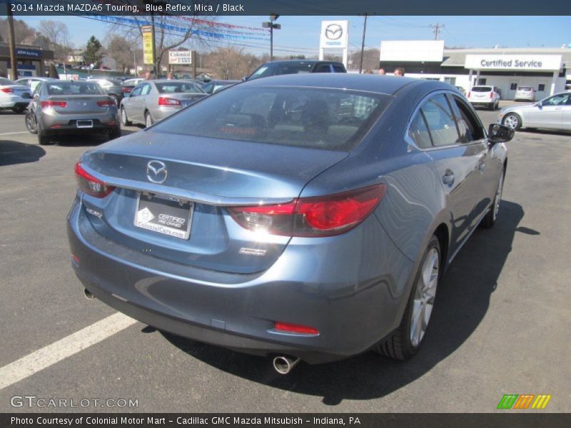Blue Reflex Mica / Black 2014 Mazda MAZDA6 Touring