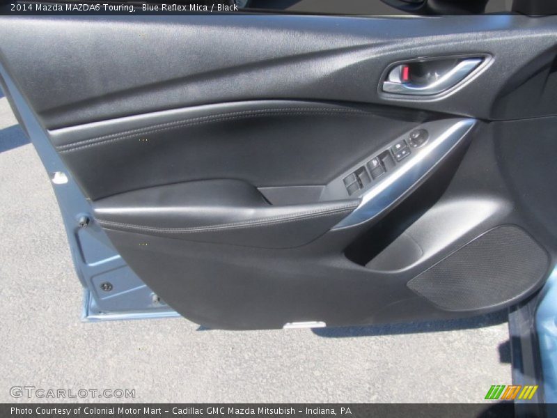 Blue Reflex Mica / Black 2014 Mazda MAZDA6 Touring