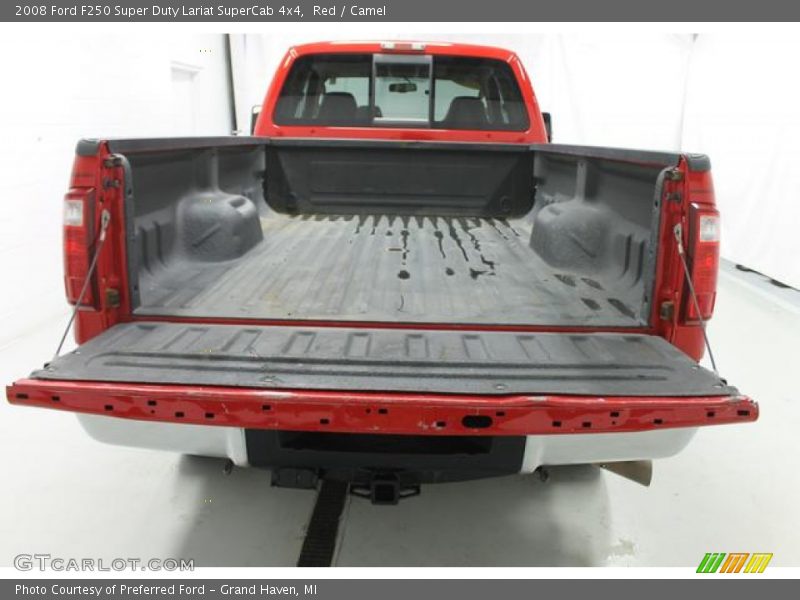 Red / Camel 2008 Ford F250 Super Duty Lariat SuperCab 4x4