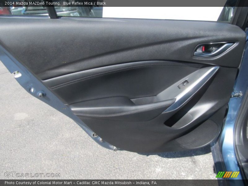 Blue Reflex Mica / Black 2014 Mazda MAZDA6 Touring