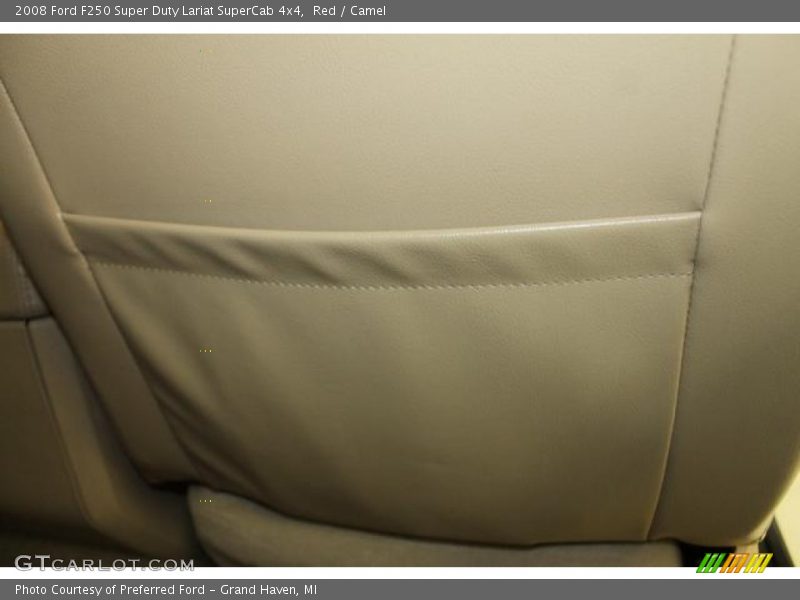 Red / Camel 2008 Ford F250 Super Duty Lariat SuperCab 4x4