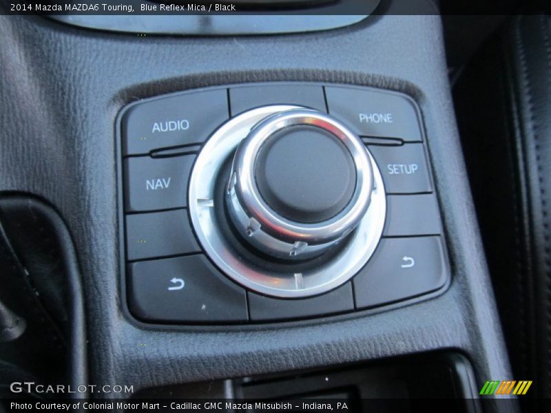 Blue Reflex Mica / Black 2014 Mazda MAZDA6 Touring
