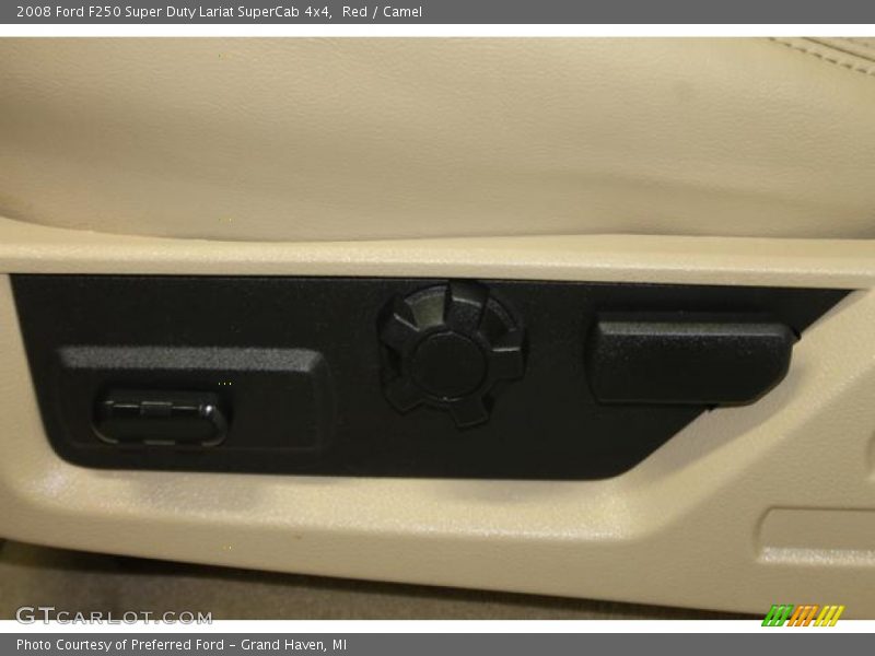 Red / Camel 2008 Ford F250 Super Duty Lariat SuperCab 4x4