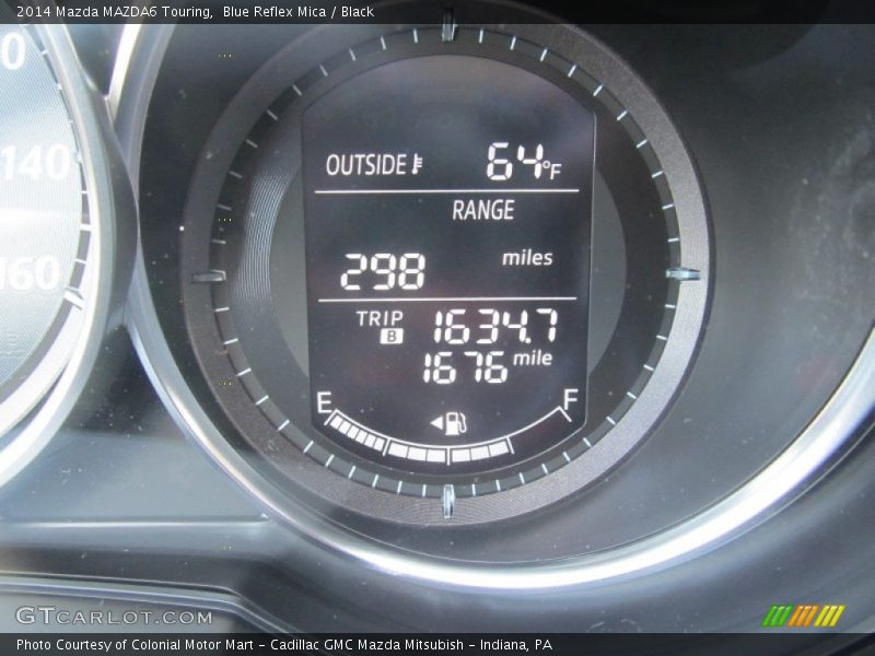 Blue Reflex Mica / Black 2014 Mazda MAZDA6 Touring